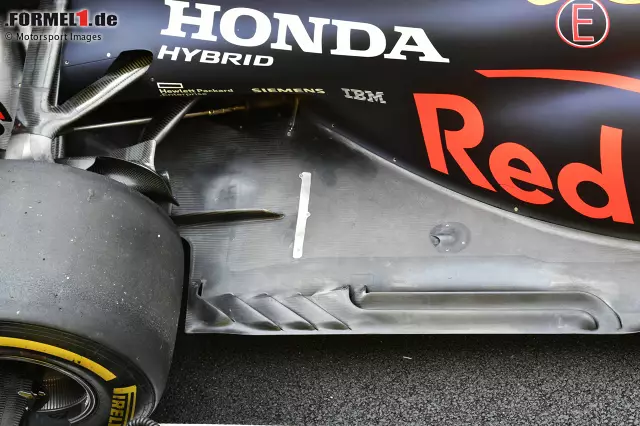 Foto zur News: Red Bull RB16: Unterboden