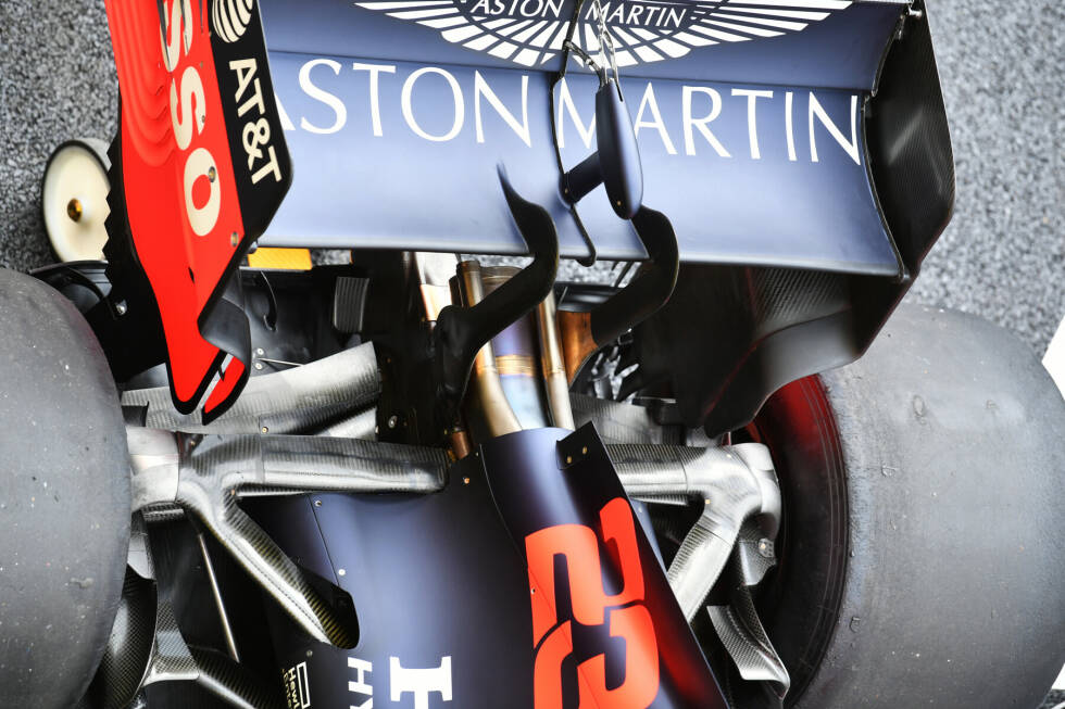 Foto zur News: Red Bull RB16: Heckflügel