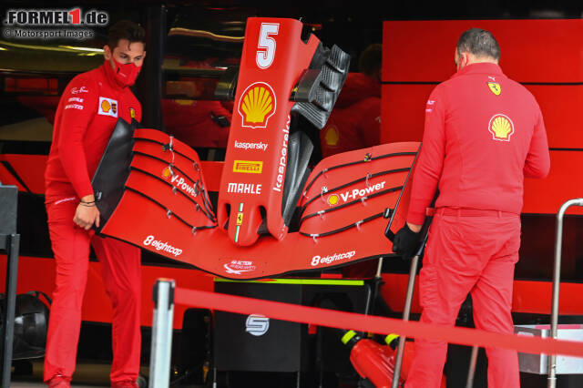 Ferrari SF1000: Frontflügel