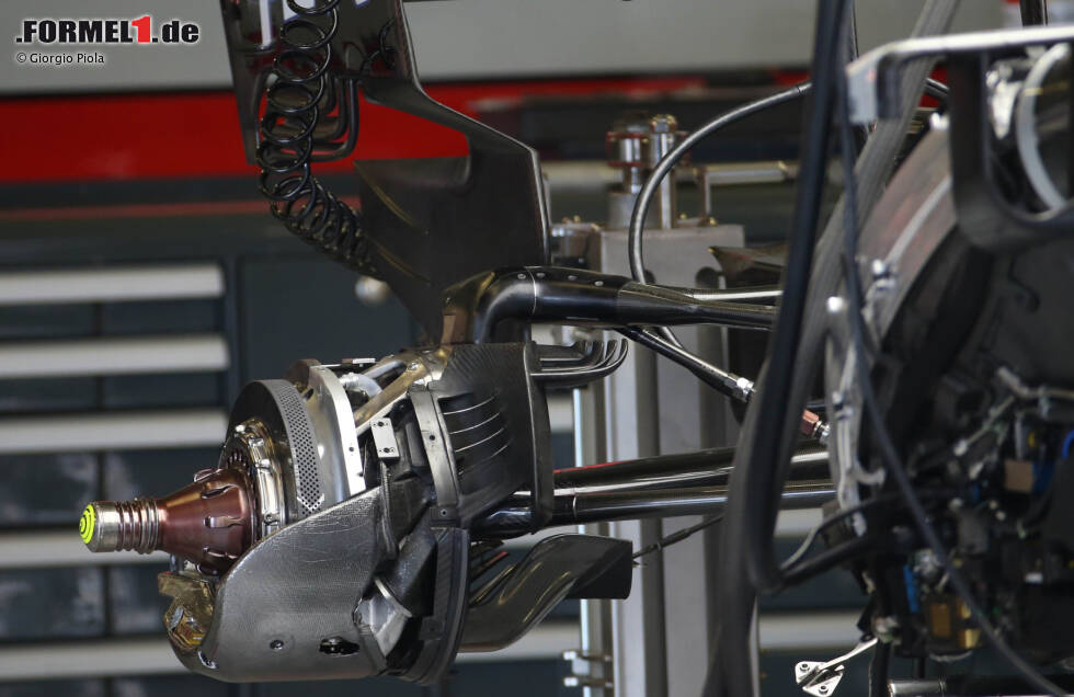 Foto zur News: Haas VF-20: Hinterrad-Bremse