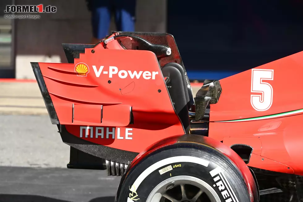 Foto zur News: Ferrari SF1000: Heckflügel