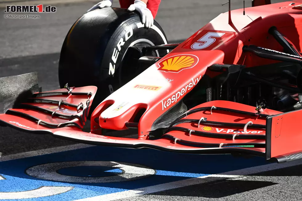 Foto zur News: Ferrari SF1000: Frontflügel