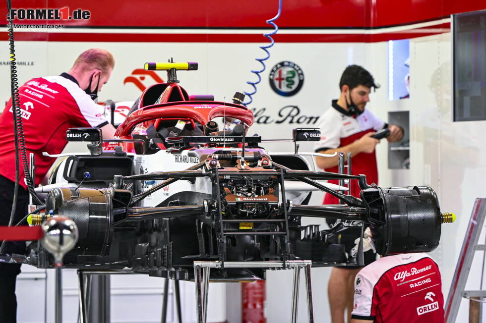 Foto zur News: Alfa Romeo C39: Vorderrad-Aufhängung
