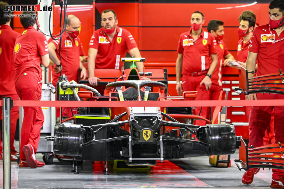 Foto zur News: Ferrari SF1000: Vorderrad-Aufhängung