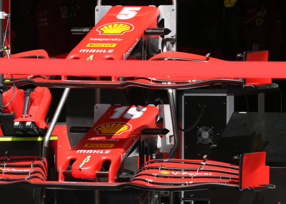 Foto zur News: Ferrari SF1000: Frontpartie