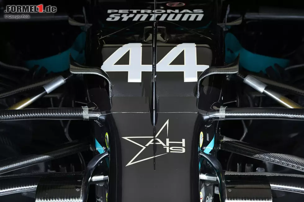 Foto zur News: Mercedes W11: Winglets