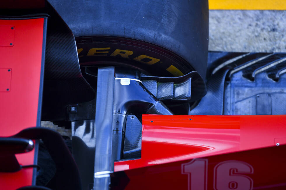 Foto zur News: Ferrari SF1000: Hinterradaufhängung