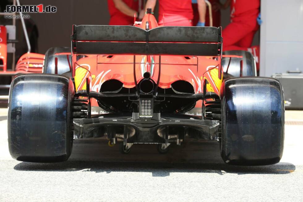 Foto zur News: Ferrari SF1000: Diffusor