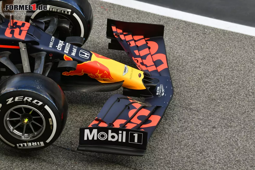 Foto zur News: Red Bull RB16: Frontpartie