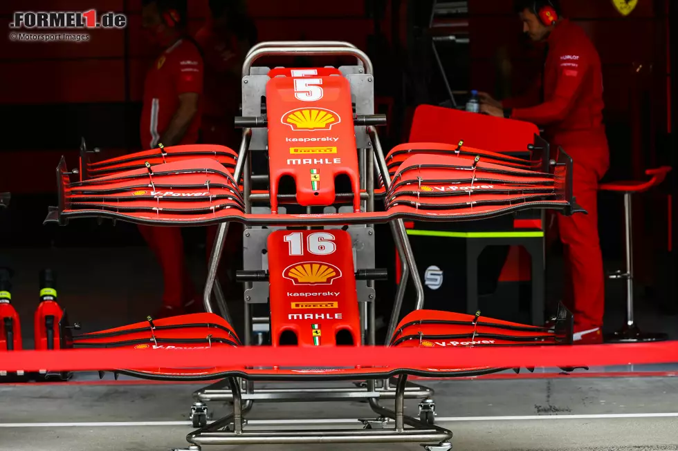 Foto zur News: Ferrari SF1000: Frontflügel