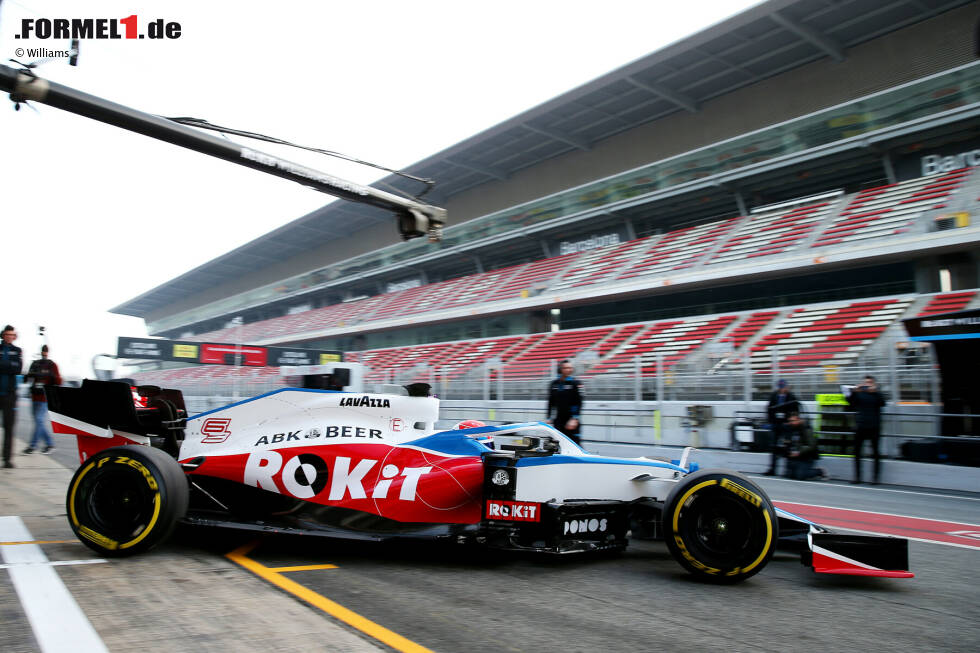 Die ersten Meter mit dem Neuwagen: George Russell absolviert den Shakedown im Williams-Mercedes FW43 in Barcelona. Hier sind die Bilder dazu! Die ersten Meter mit dem Neuwagen: George Russell absolviert den Shakedown im Williams-Mercedes FW43 in Barcelona. Hier sind die Bilder dazu!