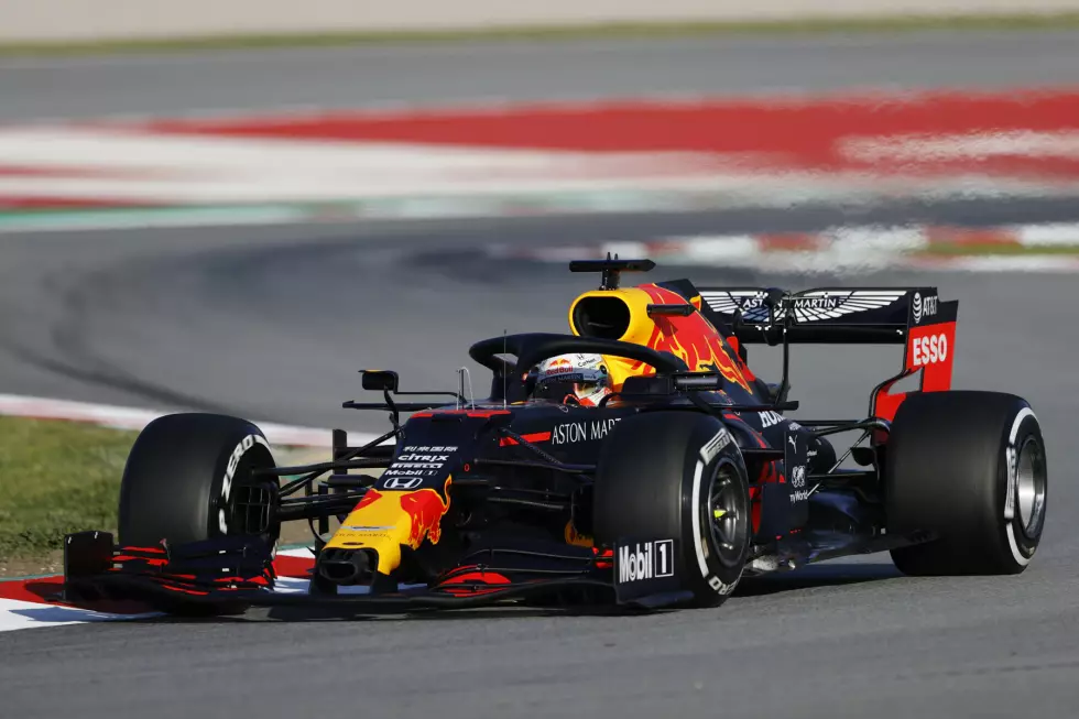 Foto zur News: Red Bull 2020: Alexander Albon, Max Verstappen