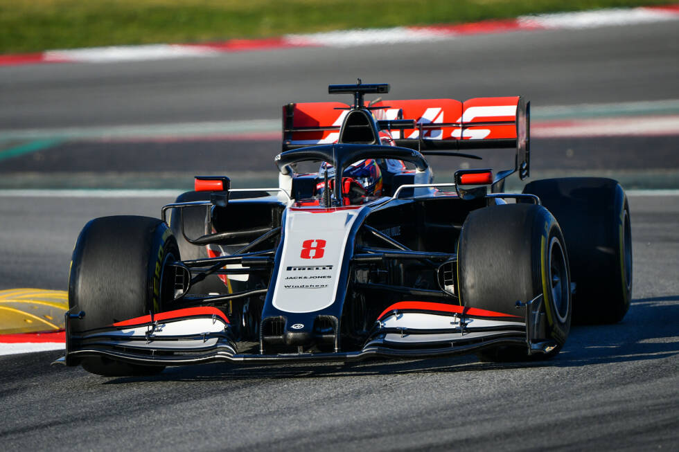 Foto zur News: Haas 2020: Romain Grosjean, Kevin Magnussen