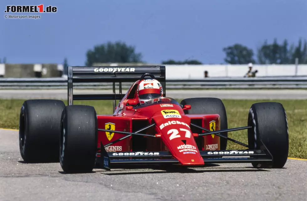 Foto zur News: Drei Siege aus 16 Rennen sind keine Bilanz, mit der ein Auto in die Annalen der Formel 1 eingeht. Tatsächlich ist der Ferrari 640 aus der Saison 1989 nicht für seine Erfolge, sondern für die zahlreichen Innovationen in Erinnerung geblieben, die teilweise bis heute maßgebend sind. Wir zeigen, was diesen Ferrari so besonders macht!