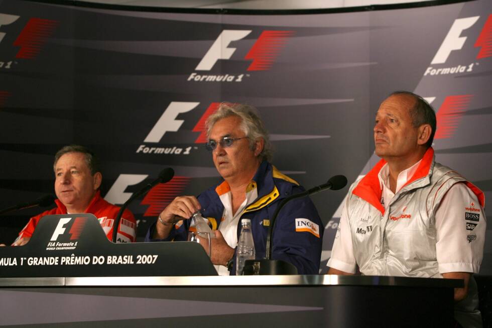 Foto zur News: ... war Jean Todt noch Teamchef bei der Scuderia, Flavio Briatore bei Renault und Ron Dennis bei McLaren.