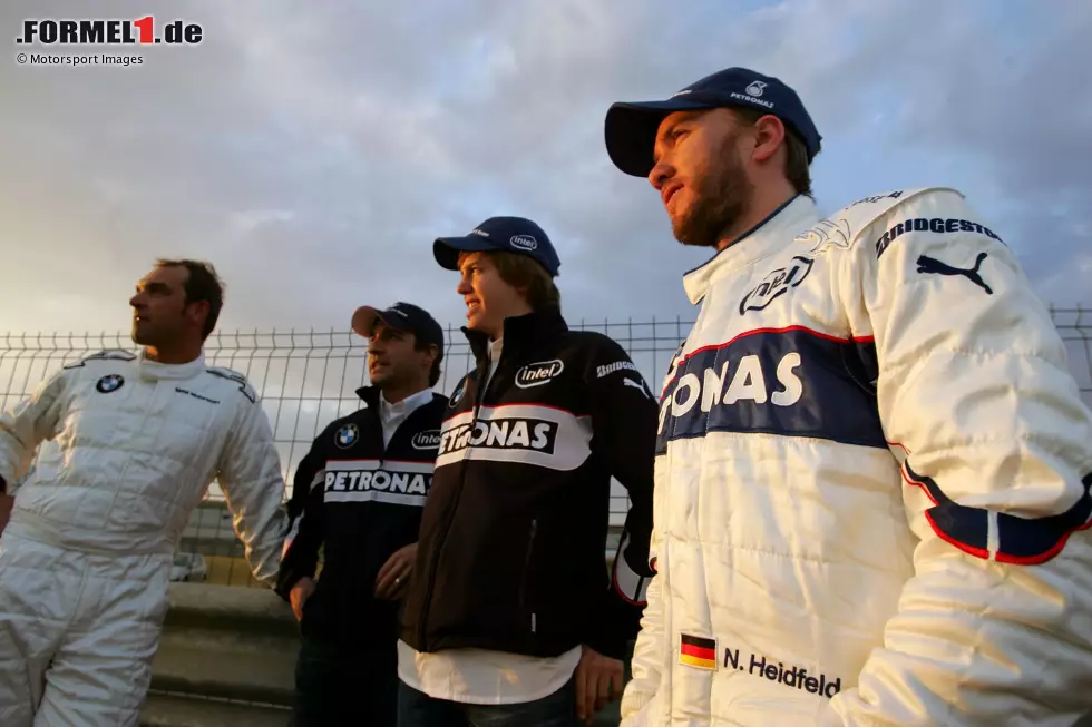 Sebastian Vettel (2006-2007, BMW): "Ich habe ihn unterschätzt. Hätte nie gedacht, dass er mehrere Titel holen würde. Er hat viel für BMW getestet. Seine Leistungen waren okay, aber BMW hat ihn nicht für ein Rennen ins Auto gesetzt. Das zeigt, dass sie auch nicht zu 100 Prozent von ihm überzeugt waren." Foto zur News: Sebastian Vettel (2006-2007, BMW): "Ich habe ihn unterschätzt. Hätte nie gedacht, dass er mehrere Titel holen würde. Er hat viel für BMW getestet. Seine Leistungen waren okay, aber BMW hat ihn nicht für ein Rennen ins Auto gesetzt. Das zeigt, dass sie auch nicht zu 100 Prozent von ihm überzeugt waren."