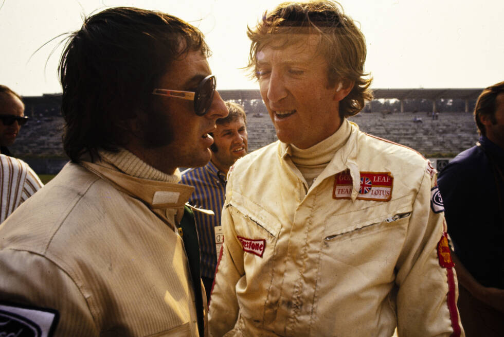 Foto zur News: Jackie Stewart, Fahrerkollege und enger Freund von Rindt, hat als einer der ersten Gewissheit über seinen Tod. Bis heute geht dem 81-Jährigen der Verlust nahe: &quot;Es kommt mir wie gestern vor&quot;, sagt er.