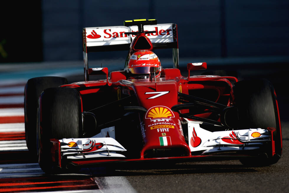 Foto zur News: ... so kommt es tatsächlich: 2014 fährt der &quot;Iceman&quot; wieder in Rot für sein ehemaliges Weltmeisterteam Ferrari!