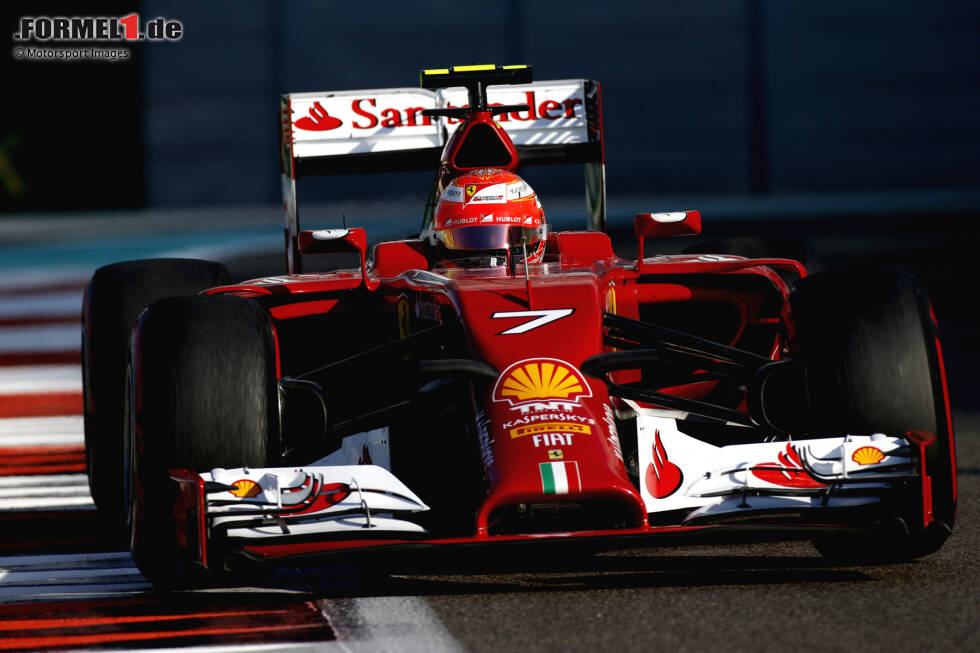Foto zur News: ... so kommt es tatsächlich: 2014 fährt der &quot;Iceman&quot; wieder in Rot für sein ehemaliges Weltmeisterteam Ferrari!