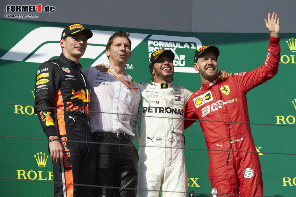 Sind auch die gleich, zählen die zweiten Plätzen, dann die dritten und so weiter. Aber was passiert, wenn absolut alles gleich ist? In 7.2.d) heißt es, dass die FIA dann einen Weltmeister "anhand von Kriterien, die sie für passend hält" krönt. Das kann theoretisch alles sein. Zugegebenermaßen ist dieser Fall aber auch fast ausgeschlossen. Sind auch die gleich, zählen die zweiten Plätzen, dann die dritten und so weiter. Aber was passiert, wenn absolut alles gleich ist? In 7.2.d) heißt es, dass die FIA dann einen Weltmeister "anhand von Kriterien, die sie für passend hält" krönt. Das kann theoretisch alles sein. Zugegebenermaßen ist dieser Fall aber auch fast ausgeschlossen.