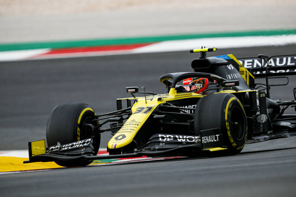 Foto zur News: Esteban Ocon (3): Zur Abwechslung einmal der bessere der beiden Renault-Piloten - zumindest im Rennen. Im Qualifying erneut langsamer als Ricciardo, am Sonntag den Spieß mit einer anderen Strategie dann umgedreht. Für eine 2 hätten wir uns aber noch ein bisschen mehr gewünscht.