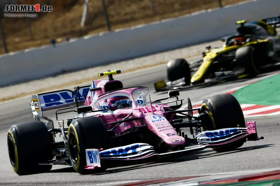 Lance Stroll (2): P4 und damit "Best of the Rest" - mehr kann man wohl nicht erwarten. Dazu der Bombenstart und in der Anfangsphase des Rennens zwischenzeitlich P3. Ein kleines Fragezeichen bei seiner Leistung bleibt allerdings, weil niemand zu 100 Prozent sicher weiß, wie gut der RP20 wirklich ist. Foto zur News: Lance Stroll (2): P4 und damit "Best of the Rest" - mehr kann man wohl nicht erwarten. Dazu der Bombenstart und in der Anfangsphase des Rennens zwischenzeitlich P3. Ein kleines Fragezeichen bei seiner Leistung bleibt allerdings, weil niemand zu 100 Prozent sicher weiß, wie gut der RP20 wirklich ist.
