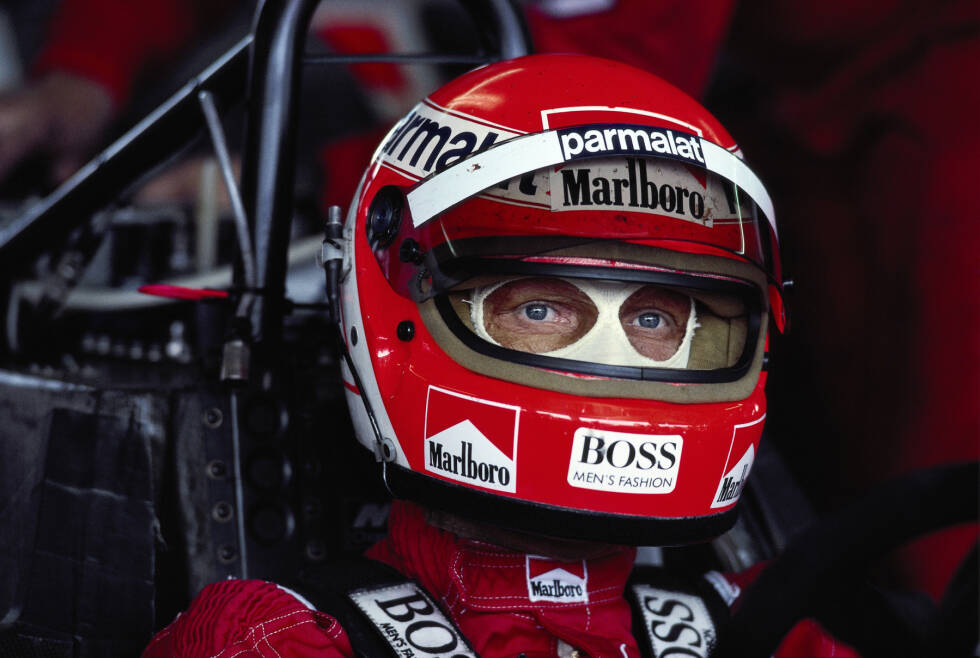 Foto zur News: 1984 schreibt Niki Lauda auf dem Österreichring Geschichte. Er liegt im WM-Kampf gegen Teamkollegen Prost nur 5,5 Punkte zurück. Nachdem der erste Start abgebrochen wird, kann sich der Wiener beim zweiten Versuch durchsetzen - und das mit argen Getriebeproblemen. Neuer WM-Führender!