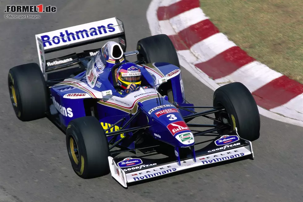 Apropos Traditionsteam: Nach einigen Jahren in Blau und Weiß sorgt Williams nach der Saison 1997 für einen Eklat, weil ... Foto zur News: Apropos Traditionsteam: Nach einigen Jahren in Blau und Weiß sorgt Williams nach der Saison 1997 für einen Eklat, weil ...