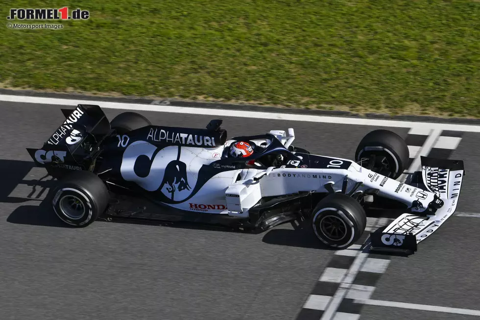 ... schon 2020 durch ein neues Design abgelöst werden. Binnen weniger Jahre hat Toro Rosso, das nun AlphaTauri heißt, sein Erscheinungbild also gleich zweimal gewechselt! Foto zur News: ... schon 2020 durch ein neues Design abgelöst werden. Binnen weniger Jahre hat Toro Rosso, das nun AlphaTauri heißt, sein Erscheinungbild also gleich zweimal gewechselt!