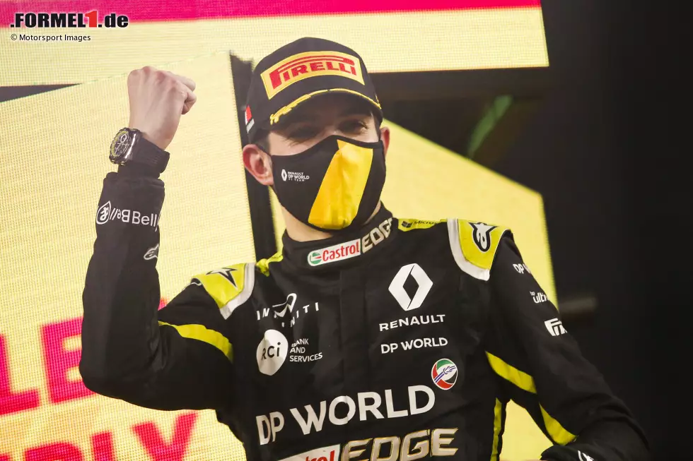 Esteban Ocon (2): Auf einem Niveau mit dem Teamkollegen, und das wurde endlich auch einmal mit einem entsprechenden Ergebnis belohnt. Hat das Rennen fehlerfrei beendet und verdient P2 geholt. Für eine 1 reicht es unserer Sicht aber nicht ganz, dafür darf er zum Beispiel im Qualifying nicht in Q2 ausscheiden. Foto zur News: Esteban Ocon (2): Auf einem Niveau mit dem Teamkollegen, und das wurde endlich auch einmal mit einem entsprechenden Ergebnis belohnt. Hat das Rennen fehlerfrei beendet und verdient P2 geholt. Für eine 1 reicht es unserer Sicht aber nicht ganz, dafür darf er zum Beispiel im Qualifying nicht in Q2 ausscheiden.
