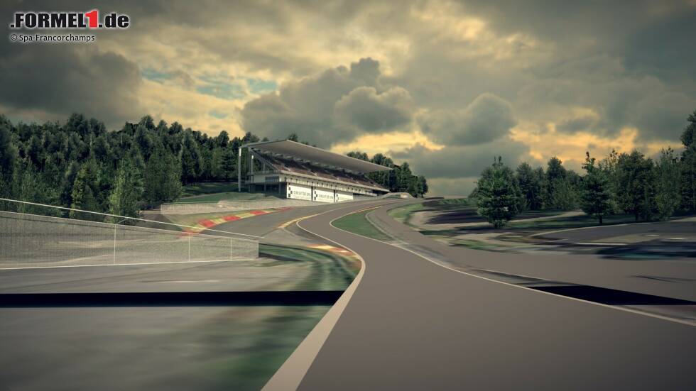 Die Rennstrecke in Spa-Francorchamps soll in den nächsten Jahren modernisiert und adaptiert werden. Die Rennstrecke in Spa-Francorchamps soll in den nächsten Jahren modernisiert und adaptiert werden.
