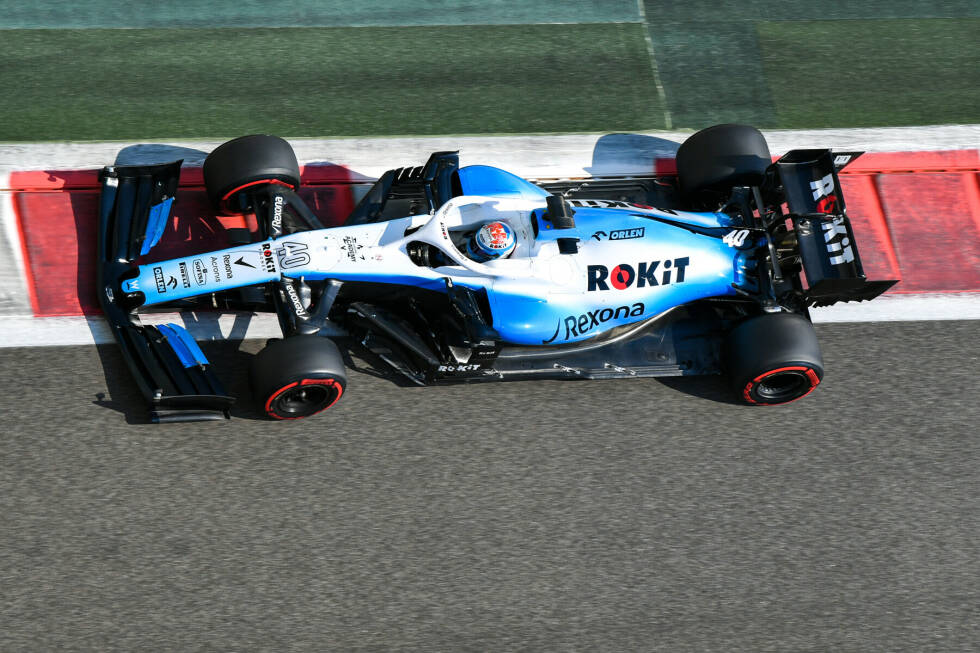 Foto zur News: #4 Williams FW42 (2019): Der Tiefpunkt des einstigen Erfolgsrennstalls! Weil das Auto nicht rechtzeitig fertig wird, verpasst Williams die ersten zweieinhalb Testtage in Barcelona. Den Rückstand kann das Team das ganze Jahr über nicht aufholen - zumal auch das Auto selbst kein gelungener Wurf ist.