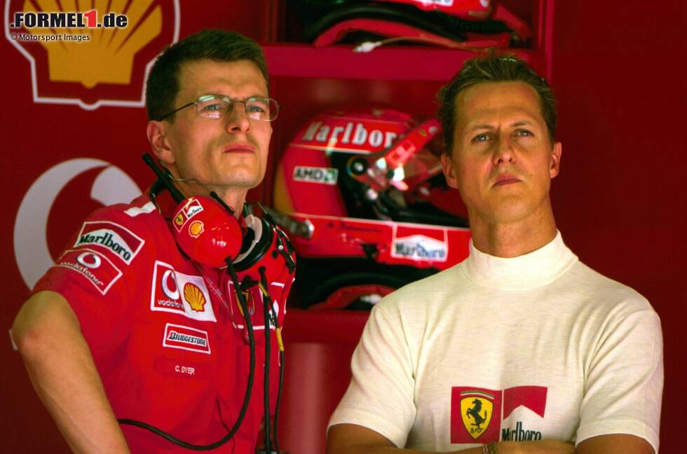Foto zur News: Renningenieur #3: Chris Dyer (u.a. von Michael Schumacher)