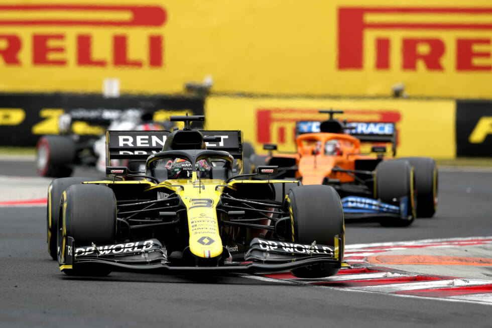 Foto zur News: Daniel Ricciardo (2): P8 im Rennen und den Teamkollegen deutlich geschlagen - mehr ist mit dem Renault aktuell nicht drin. Im Gegensatz zu Ocon gelingt es ihm momentan besser, das Maximum aus dem R.S.20 herauszuquetschen - obwohl bereits feststeht, dass er das Team am Ende des Jahres verlassen wird.