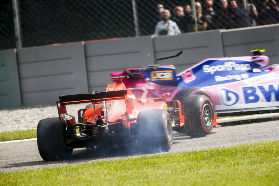 Foto zur News: Intern nimmt die Spannung zwischen Vettel und Leclerc zu, besonders deutlich fällt das im Qualifying in Italien auf (Leclerc verweigert den Windschatten). Während der junge Monegasse die Tifosi mit seinem Sieg in Ekstase versetzt, fällt Vettel mit seinem Dreher negativ auf. Auch im fünften Versuch schafft er keinen Monza-Sieg in Rot.