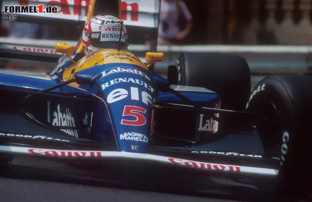 Foto zur News: Der Williams FW14B schrieb Formel-1-Geschichte. Das Fahrzeug dominierte die Saison 1992 mit Nigel Mansell am Steuer. Jetzt gehört der Bolide Sebastian Vettel.