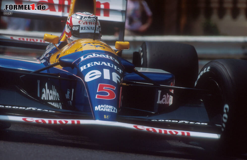 Foto zur News: Der Williams FW14B schrieb Formel-1-Geschichte. Das Fahrzeug dominierte die Saison 1992 mit Nigel Mansell am Steuer. Jetzt gehört der Bolide Sebastian Vettel.