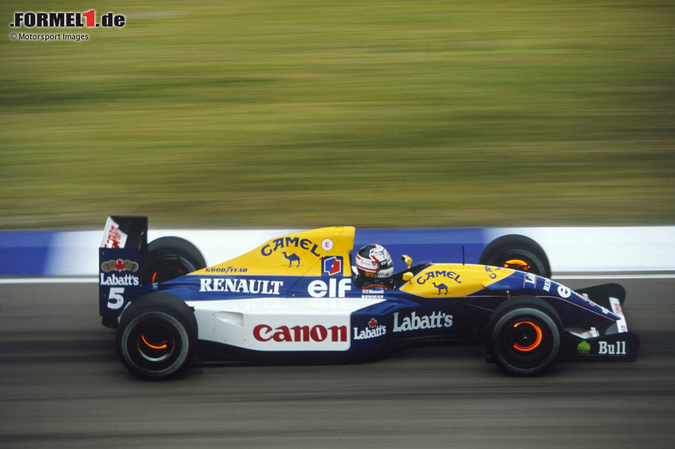 Foto zur News: Das Traditionsteam konnte insgesamt zehn von 16 Grands Prix gewinnen, Mansell allein triumphierte neunmal. Das Team gewann überlegen die Konstrukteurs- und Fahrer-WM.