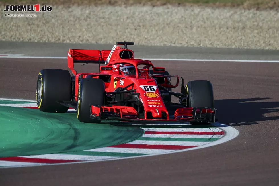 #55: Carlos Sainz hatte eigentlich die Nummer 5 auserkoren, doch die war schon für Sebastian Vettel reserviert. "Seit meiner Kindheit hatte ich immer großen Erfolg mit der Nummer 5", schilderte er 2014. Deshalb hat er einfach die 55 draus gemacht. Foto zur News: #55: Carlos Sainz hatte eigentlich die Nummer 5 auserkoren, doch die war schon für Sebastian Vettel reserviert. "Seit meiner Kindheit hatte ich immer großen Erfolg mit der Nummer 5", schilderte er 2014. Deshalb hat er einfach die 55 draus gemacht.