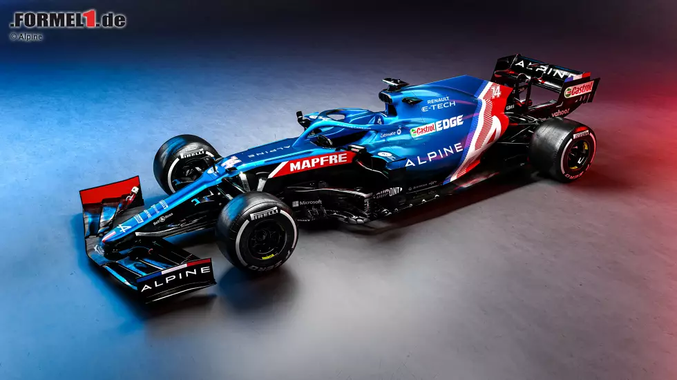 Foto zur News: Damit weiter zur Technik des A521. Er basiert natürlich auf dem Renault R.S.20 aus dem Vorjahr und stellt lediglich eine Weiterentwicklung dar. Alpine ist schließlich kein &quot;echtes&quot; neues Team, sondern wurde nur umbenannt. Das Team dahinter in Enstone (England) und Viry (Frankreich) ist das gleiche wie bisher.