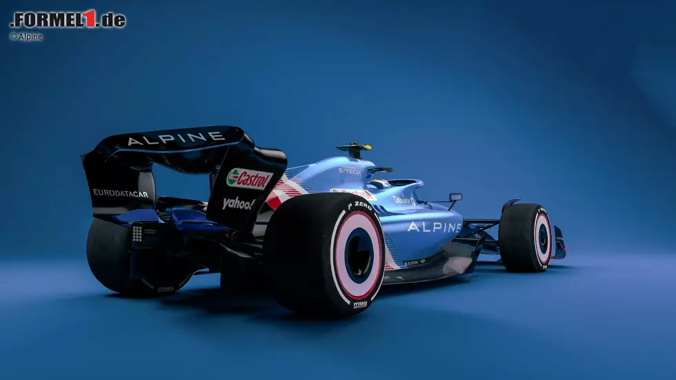 Foto zur News: Alpine-Designstudie für 2022