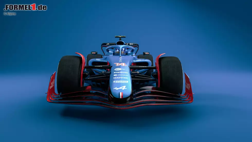 Foto zur News: Alpine-Designstudie für 2022