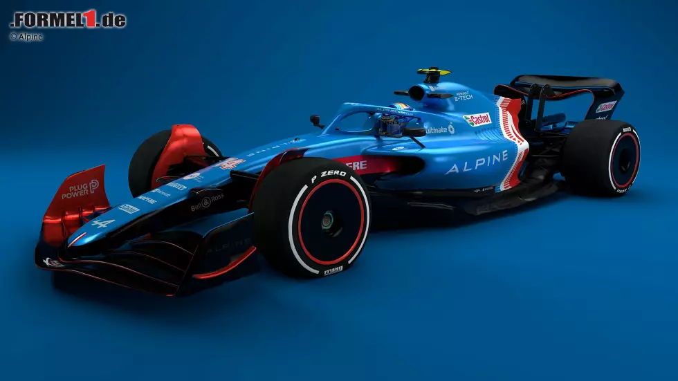 Foto zur News: Alpine-Designstudie für 2022