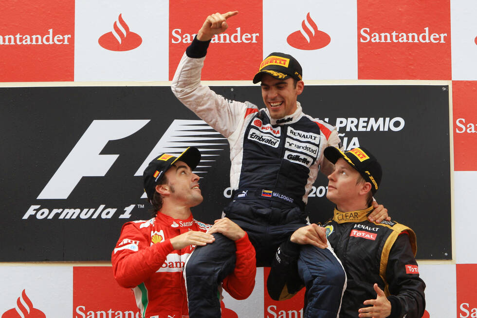 Foto zur News: 11. Pastor Maldonado (Williams) beim Großen Preis von Spanien 2012