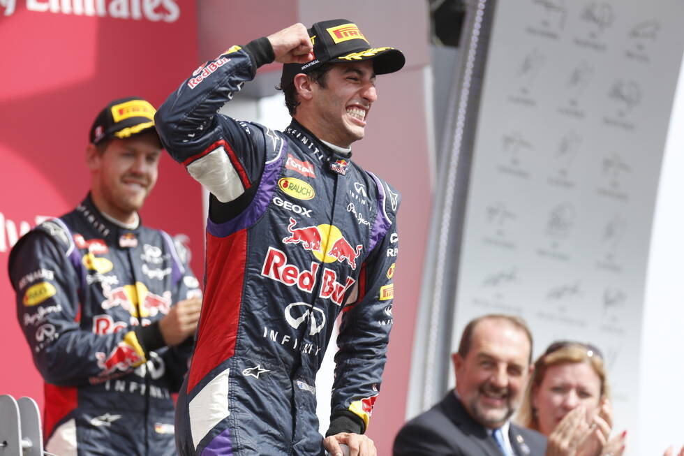 Foto zur News: 10. Daniel Ricciardo (Red Bull) beim Großen Preis von Kanada 2014