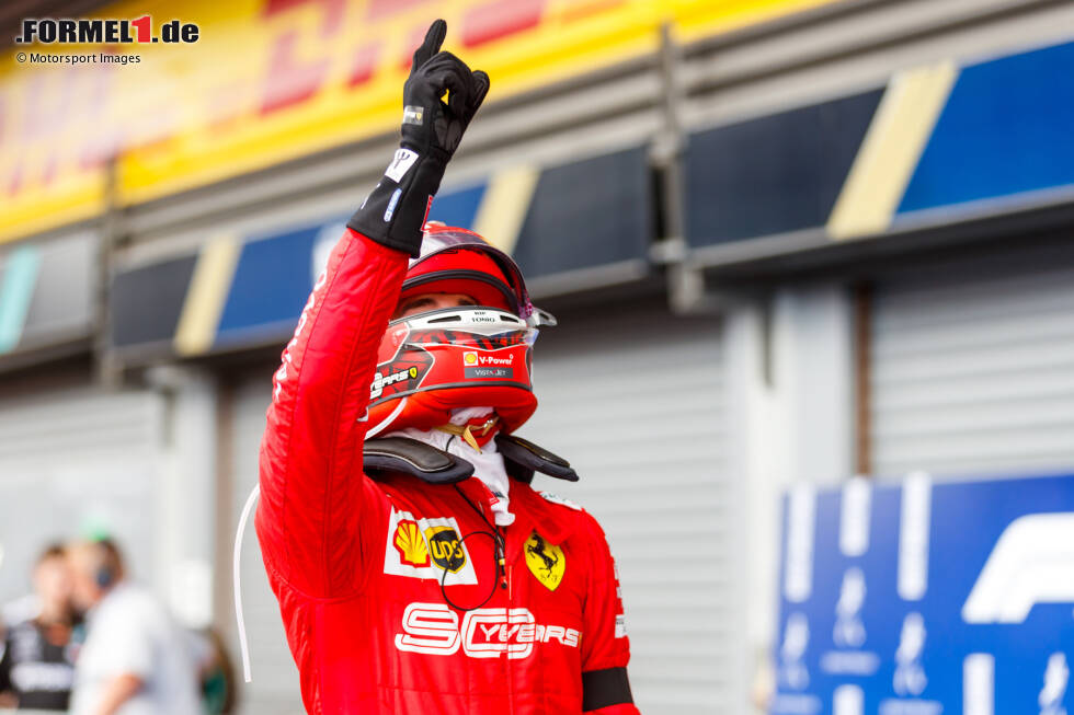 Foto zur News: 6. Charles Leclerc (Ferrari) beim Großen Preis von Belgien 2019