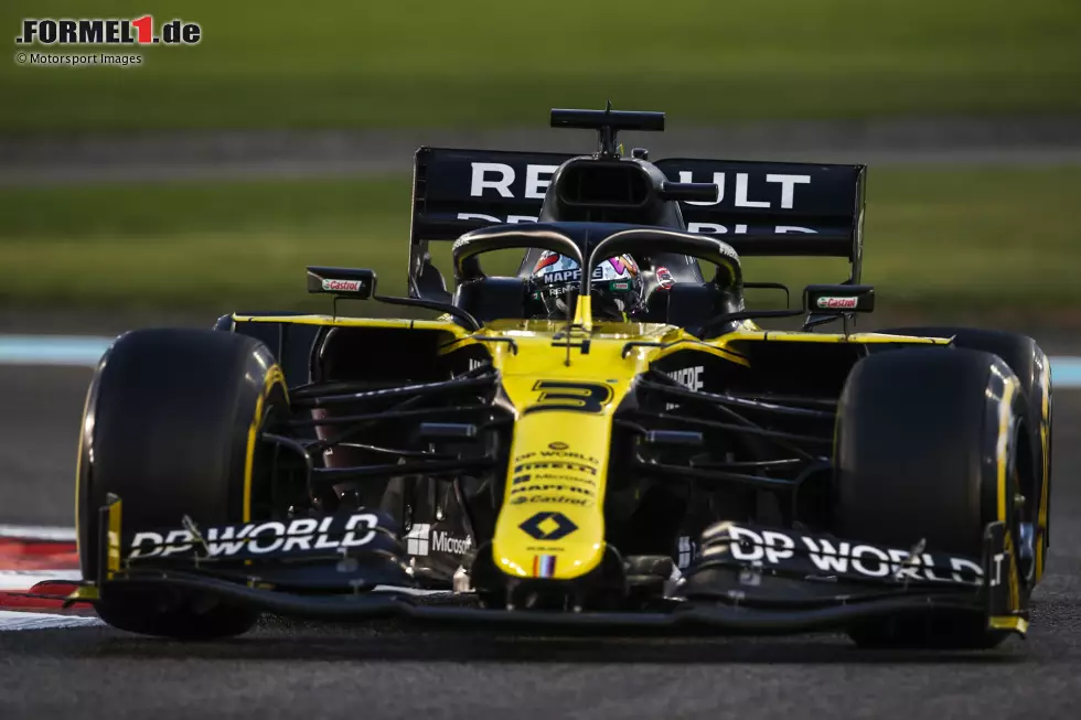 Foto zur News: ... Renault R.S.20 aus der Saison 2020 gemeinsam? Die Antwort ist leicht ersichtlich: Die Grundform der &quot;dicken&quot; Airbox bestand schon im vergangenen Jahr, wurde für 2021 aber noch einmal wuchtiger. Der Grund dafür ...