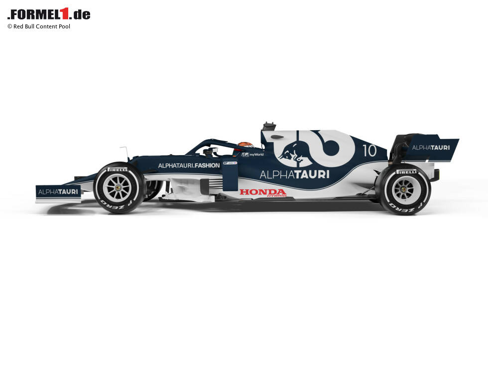 Foto zur News: Bewährtes und Neues gibt es auch in den Cockpits: Neben Monza-Sieger Pierre Gasly fährt 2021 Formel-2-Aufsteiger Yuki Tsunoda für AlphaTauri. Er gibt sein Formel-1-Debüt.