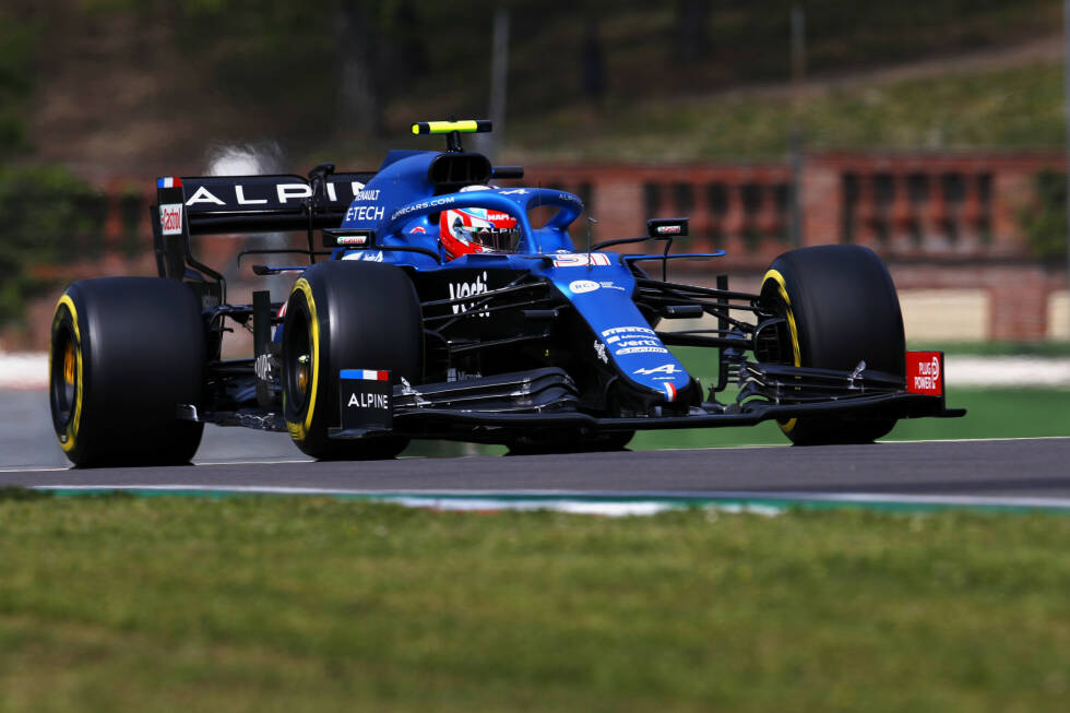 Foto zur News: Alpine 2021: Fernando Alonso, Esteban Ocon