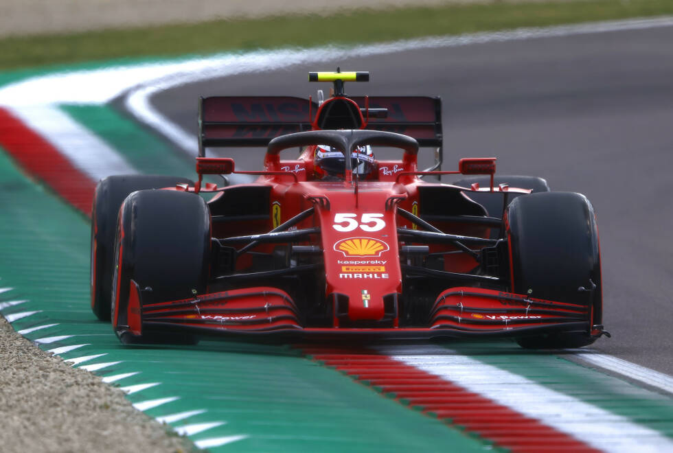 Foto zur News: Ferrari 2021: Charles Leclerc, Carlos Sainz